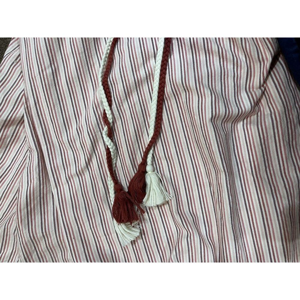 The GREAT Women's Derby Cotton Oversized Midi Dress‎ In Sunset Stripe sz 2 Med - Picture 13 of 16